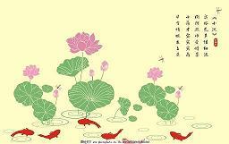 冬天校园的景色